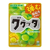 【江戶物語】UHA 味覺糖 Gugutta 陽光麝香葡萄風味軟糖 58g 超彈力 新食感QQ糖 Q彈軟糖 日本原裝進口