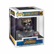 FUNKO POP 1025 漫威MARVEL  豪華版 星際異攻隊 火箭浣熊 ROCKET 收藏 公仔