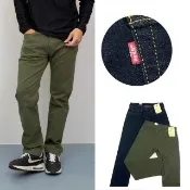 【LEVIS】Levis 506 牛仔長褲 無刷破 休閒 百搭 長褲 牛仔褲  平輸品(牛仔長褲9868)