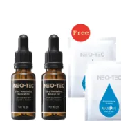 【NEO-TEC 妮傲絲翠】角鯊烷滋潤賦活精華油18gm2入組 (限時加贈*保濕面膜2pcs)