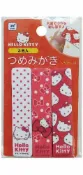 X射線 精緻禮品 Hello Kitty指甲剉板，指甲刀/指甲鉗/指甲剉/指甲挫/拋光剉/木片砂紙剉/玻璃剉/不銹鋼指甲剉，X射線【C028546】