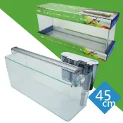 ISTA 伊士達超白屏風缸套組45cm 附過濾跨燈