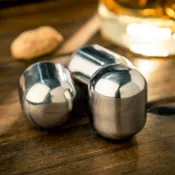 hkz 003【橢圓形1個散裝零售下標區】304不鏽鋼冰塊｜葡萄酒香檳紅酒 ewee不銹鋼冰球冰酒棒 保溫保冷杯瓶罐