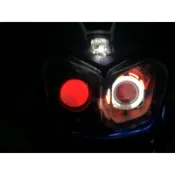 Bwsr 整套魚眼燈具 雙開大燈 含線組 4光圈 45w hid 整套5000