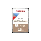 (店+)【TOSHIBA 東芝】N300 16TB NAS碟 三年保/3.5吋 N300 16TB NAS