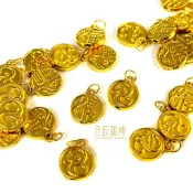 純金福蛇 圓牌 小蛇 黃金蛇 招財蛇 墜子 元辰銀樓 生肖蛇 錢幣蛇 元寶蛇 蛇 福氣蛇 黃金招財蛇 蛇出來了 蛇墜子
