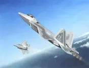 現貨 1/144 Trumpeter 美國 F-22A 猛禽戰鬥機 01317