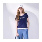 【Le Polka】刺繡文字上衣-女
