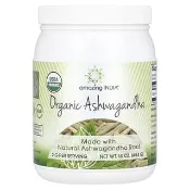 【iHerb】Amazing India, 有機南非醉茄，2 克，16 盎司（454 克）