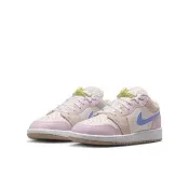 【NIKE 耐吉】運動鞋 籃球鞋 中大童鞋 AIR JORDAN 1 LOW BG CN CN AJ1 喬丹 經典 抓地力 粉 (IW2019141)