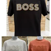 高雄凡賽斯歐洲精品 HUGO BOSS 黑標 胸前刺繡字體LOGO 素T 黑色 白色 紅磚色 短T/T-SHIRT