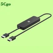 5Cgo【代購七天交貨】Microsoft/微軟4K無線顯示適配器 HDMI高清轉接器 無線連接電腦投屏電視V2升級款多平臺兼容