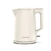 【蝦皮直營】TATUNG 大同 1.7L雙層防燙電茶壺 奶茶色 TEK-1725GSA 食品級304 不銹鋼材質 快煮壺