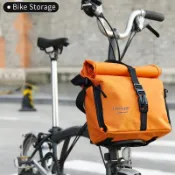 自行車前袋籃袋前豬鼻袋 7L 自行車袋適合 Brompton JAVA NEO Aceoffix 折疊自行車
