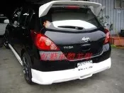 《虹藝車體美學》日產 NISSAN TIIDA 5D 專用 AUTO 前大包 IMPUL 後中包 尾翼 日規側裙