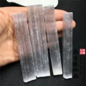 協貿國際日用品生活2館 天然白石膏能量石天然片礦石原石實物圖一組
