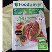 FoodSaver 食物保存真空卷 5入裝 11吋3入+8吋2入 Seal Roll 真空袋《好市多》線上代購限時特價