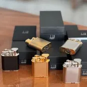 【淘淘屋】英國Dunhill登喜路雪茄打火機 復古經典款 單火焰搖臂直沖打火機