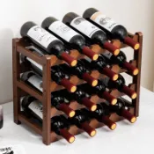【悅心生活】免運 家用葡萄酒架 紅酒展示體 桌面置物座 多瓶收納處 輕巧耐用款 居家分類區 靈活擺放型 整潔便利架