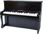 綠野春風百貨場 KAWAI【日本代購】河合 迷你鋼琴 兒童鋼琴 32鍵 日本製 1151 - 黑色