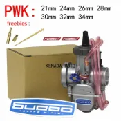 楓林宜居 廠家直銷機車摩托車化油器競技改裝通用口徑PWK化油器 21/24/26/28/30/32/34mm 排量48-350CC