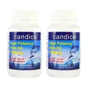 【Candice 康迪斯】歐米加600魚油膠囊/超級Omega-3 兩瓶組(90顆/瓶)