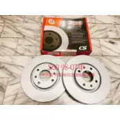 VOLVO 富豪 S60 S80 98-07 後 煞車盤 後盤 剎車盤 劃線盤 碟盤 競技塗層盤 德國OZ 一組2片