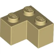 LEGO 樂高 沙色 米色 2x2 L型 轉角磚 Brick Corner 1X2X2 2357