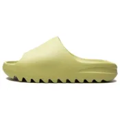 (店+)【adidas 愛迪達】FZ5904 adidas originals Yeezy Slide Resin 柔軟舒適 EVA一字拖鞋 男女同款 綠色 愛迪達女鞋 運動鞋女 女鞋 愛迪達男鞋 男運動鞋 男鞋