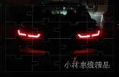 ※小林車燈※全新 三菱 fortis 2012 13 14 io 鯊魚頭 evo10 導光條led 尾燈 燻黑/紅底 
