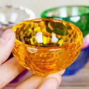 協貿國際日用品生活5館 西藏佛教用品藏傳供水杯供佛杯七彩水晶玻璃七供水碗八供圣水杯