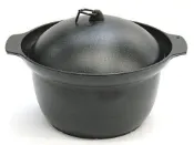 一鑫餐具【日本製 南部鉄器 煮飯鍋 F-450 二合炊】盛榮堂南部鐵器IH電磁爐可用炊飯釜鍋鑄鐵鍋