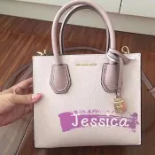 【Jessica】【粉色小號】Michael Kors 代購 MK 2017 楊冪同款 手提 單肩 斜挎 鎖頭包 台北市