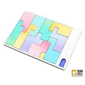消失的面積-一格之迷 木製拼圖 益智拼圖 數資班輔助教材 美勞DIY材料包 創意兒童教材【魁風小舖】