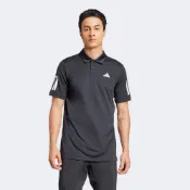 【adidas 愛迪達】CLUB TENNIS CLIMACOOL 短袖POLO衫(JG0985 男款 運動上衣 網球POLO衫 黑)