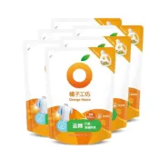 (店+)【Orange house 橘子工坊】天然無香精制菌洗衣精補充包 1500ml*6包/1700ml*6包 (箱購)
