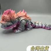 蝦皮最低價3d打印玩具醒獅國潮風版萌仿古爆款舞獅擺件仿真兒童創意手辦