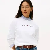 【TOMMY HILFIGER】官方旗艦館Hilfiger 圓領衛衣_裸色