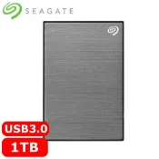良興EcLife購物網 Seagate希捷 One Touch 1TB 2.5吋行動硬碟 太空灰 (STKY1000404)