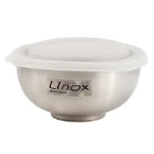 (店+)【LINOX】抗菌304不鏽鋼兒童碗-11cm-附蓋(2入X2盒)