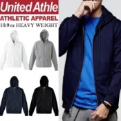 United Athle  日本 連帽帽T 長袖帽T 連帽外套  內刷毛 10oz 高磅數