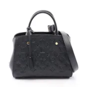 【DOKODEMO】[二手] 路易威登LOUIS VUITTON手提包 Montaigne BB Monogram Empreinte Noir 2WAY M41053 Noir Leather Montaigne BB 女士二手 A