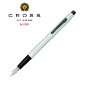 CROSS 高仕  經典世紀系列啞鉻蝕刻鑽石圖騰鋼筆 AT0086-124