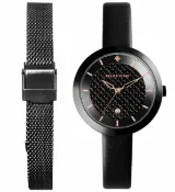 大高雄鐘錶城 RELAX TIME Changing 變換系列 時尚流行女腕錶-黑 (RT-90-3)/36mm｜樂天領券現折★全館特惠中★指定刷卡回饋10%