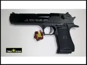 (生存遊戲6MM BB槍全民槍戰CS)~KWC金屬滑套版沙漠之鷹手槍CO2動力瓦斯槍6MM BB槍(標準版短彈夾)