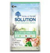 〈嚕咪〉SOLUTION耐吉斯-無穀 全齡貓 化毛配方 美國放養火雞肉 貓飼料 〈 7.5kg〉
