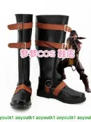 編號2917 ps4 pc 真人快打X 蠍子 COSPLAY鞋 COS鞋動漫鞋來圖