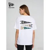 MLB New Era 道奇 LA / 洋基 NY / 運動家 A's 狂熱角落系列 三角旗 短袖 T-shirt T恤