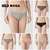 【MUJI 無印良品】女彈性低腰短版內褲
