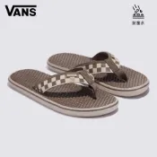 Vans MTE La Costa Lite 咖啡色棋盤格拖鞋